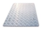 Anti-skid aluminium platform LV8 EAP-ALLJ for GOLDRAKE e-bike (50x31,5cm)