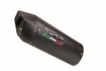 Slip-on exhaust GPR Y.205.CAT.FUNE FURORE EVO4 Matte Black including removable db killer, link pipe and catalyst