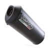 Universal racing silencer GPR TUNING.RACE.10 GHISA Matte Black without link pipe