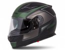 Full face helmet CASSIDA APEX FUSION BLACK MATT/ARMY GREEN/GREY XS