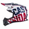 Motocross Helmet CASSIDA CROSS CUP SONIC red / blue /white XS