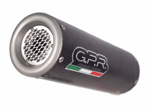 Slip-on exhaust GPR M3 Brushed Stainless steel including link pipe