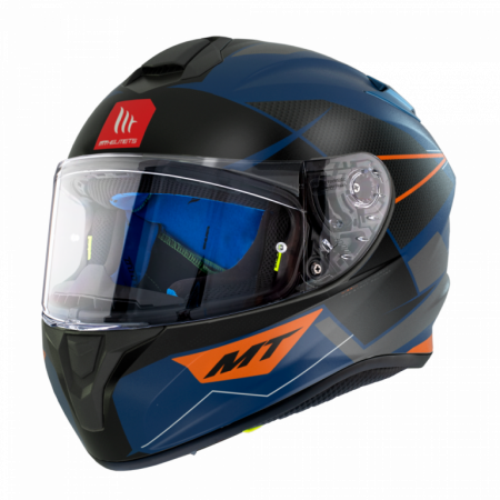 Helmet MT Helmets TARGO PODIUM MATT BLUE S