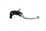 Adjustable folding lever ACCOSSATO aluminium, master cylinder silver