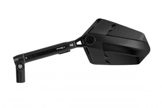 Uzvratni retrovizor PUIG Xplorer black / black left for KAWASAKI Versys 1000, S, SE (2012-2019)