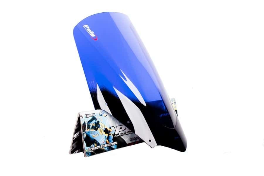 Windscreen PUIG 4061A RACING plavi