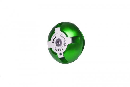 Plug oil cap PUIG green M19x2,5 for KAWASAKI Versys 1000, S, SE