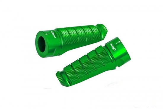 Footpegs without adapters PUIG RACING green for YAMAHA MT-10 1000