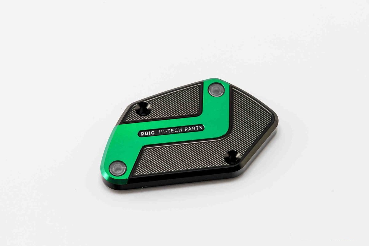 Brake tank cover PUIG 9273V green