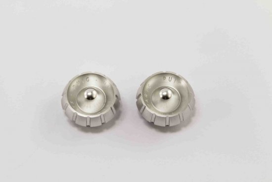 Spare caps PUIG THRUSTER silver for YAMAHA MT-10 1000