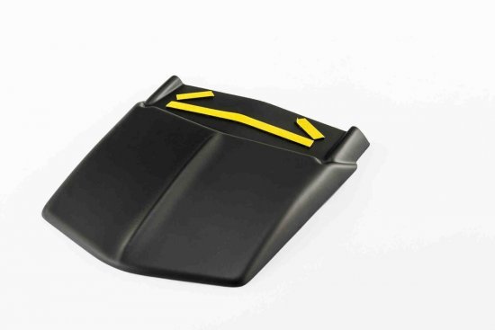 Rear fender extension PUIG 9914J matt black