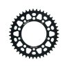 Rear ALU sprocket SUPERSPROX RAL-1303:43-BLK Crni 43T, 520