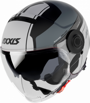 JET helmet AXXIS RAVEN SV ABS milano matt white S