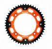 Rear sprocket SUPERSPROX RST-898:49-ORG STEALTH orange 49T, 428