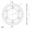 Lančenik zadnji SUPERSPROX RST-899:48-GLD STEALTH zlato 48T, 525