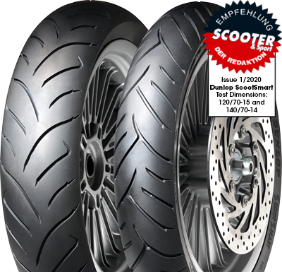 Tyre DUNLOP 120/70-13 53P TL SCOOTSMART