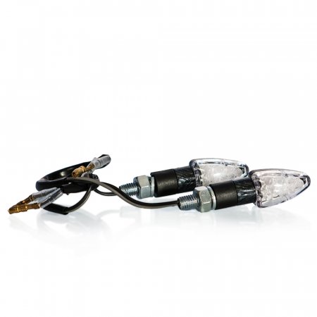 LED flasher lights MOTION STUFF carbon for KAWASAKI Versys 1000, S, SE