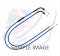 Throttle cables (pair) Venhill featherlight plavi