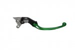 Adjustable folding lever ACCOSSATO aluminium, master cylinder green