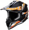 Motocross helmet iXS X12041 iXS362 2.0 black matt-orange fluo S