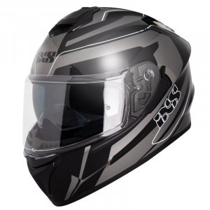 Full face helmet iXS iXS216 2.2 grey-black-white XL