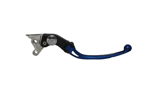 Adjustable folding lever ACCOSSATO aluminium, master cylinder plavi