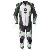 1 piece Leather Suit GMS ZG71000 GRC-1 black-white-green 48H