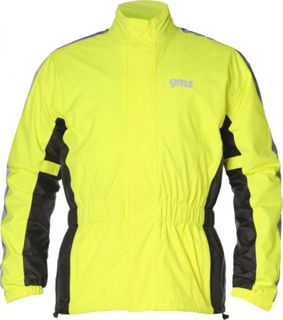 Rain jacket GMS ZG79302 PLUVIA fluo yellow 4XL